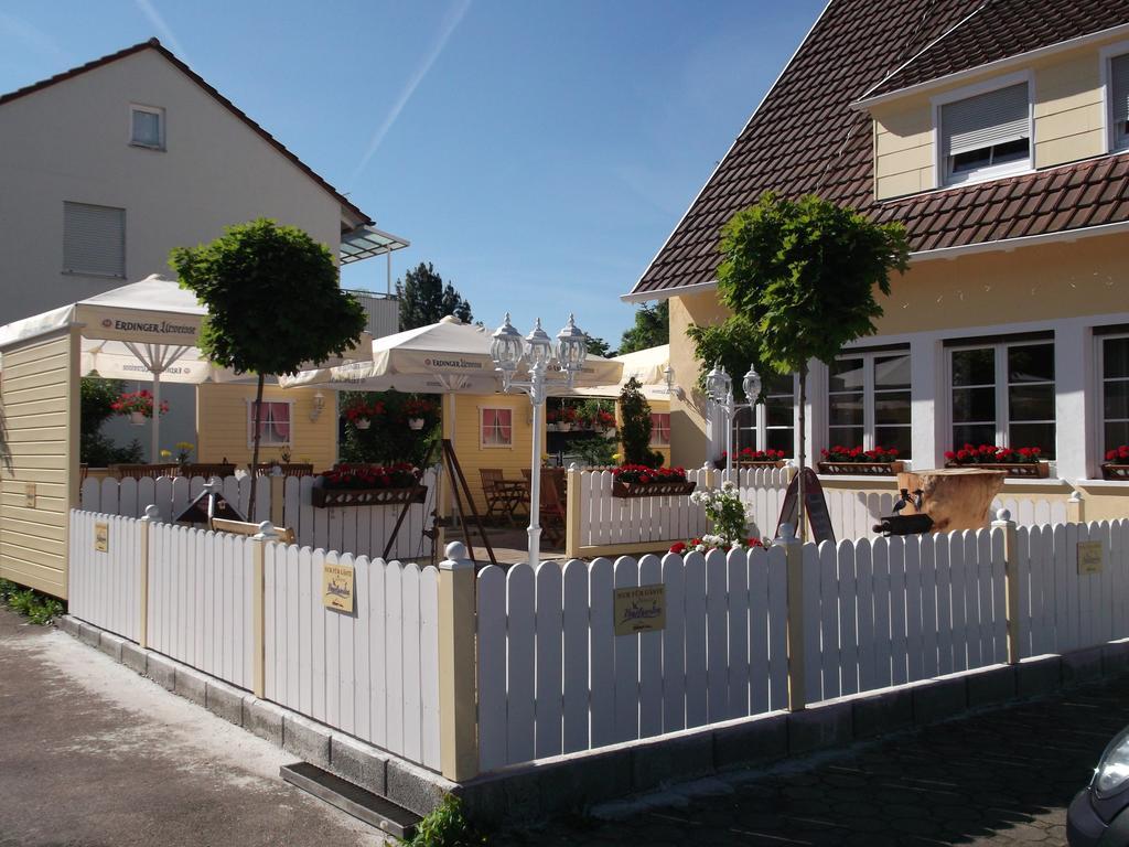 Gasthaus Vogelgarten アイスリンゲン エクステリア 写真