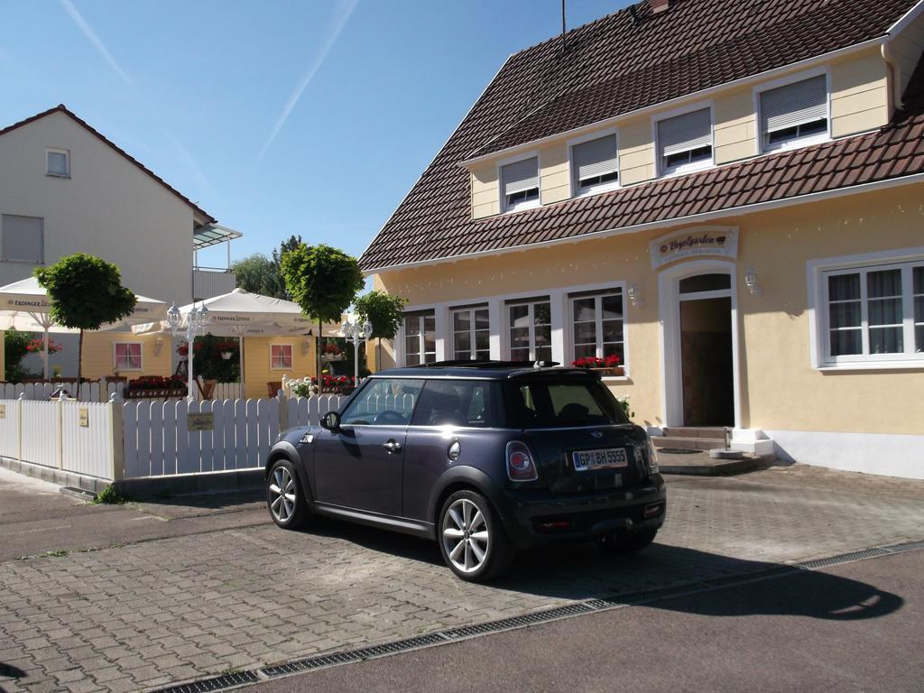 Gasthaus Vogelgarten アイスリンゲン エクステリア 写真